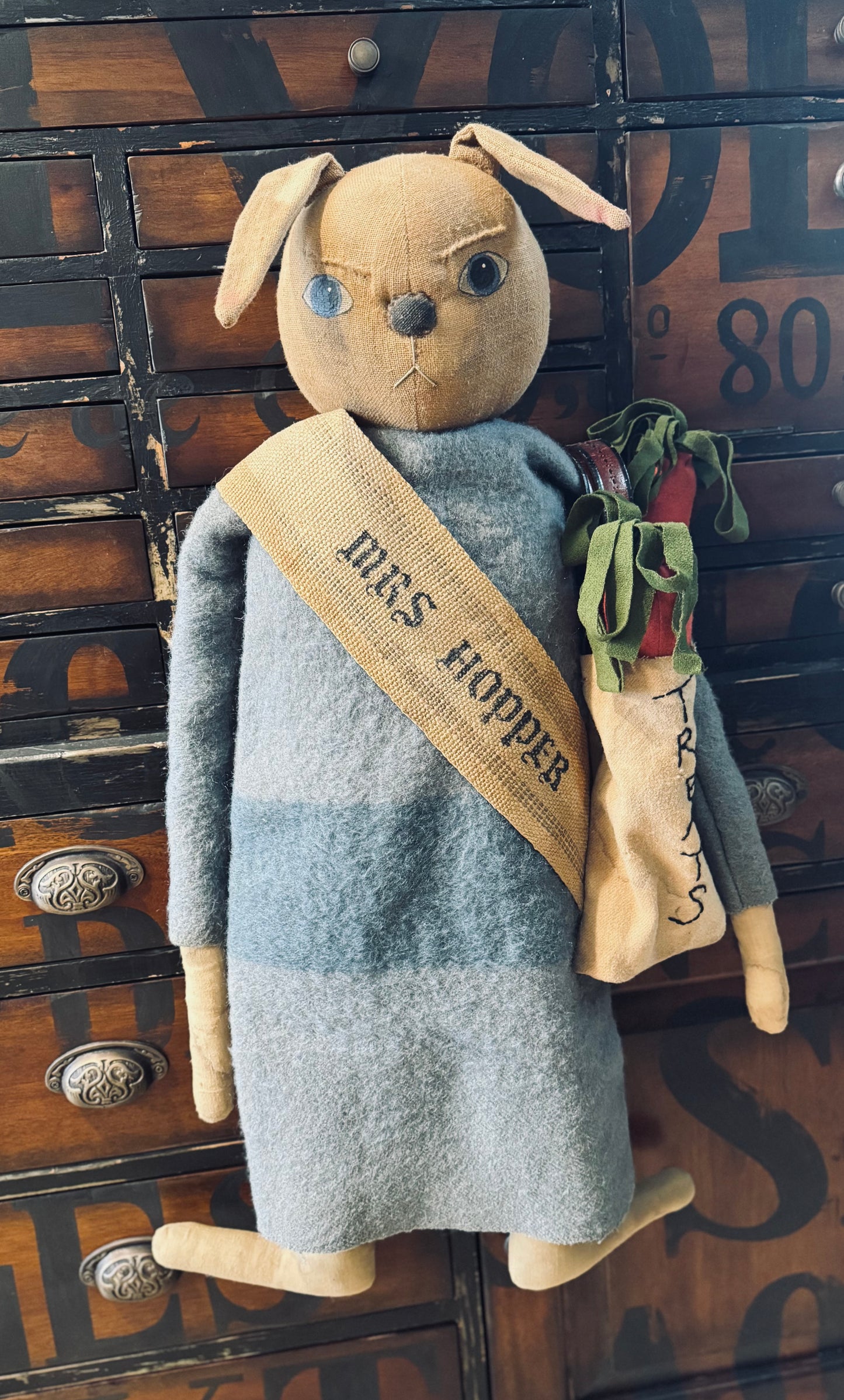 Mrs. Hopper Rabbit Doll