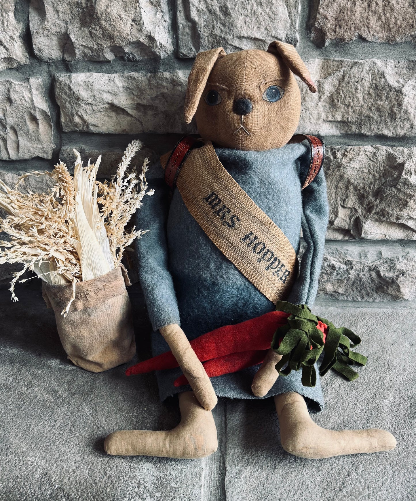 Mrs. Hopper Rabbit Doll