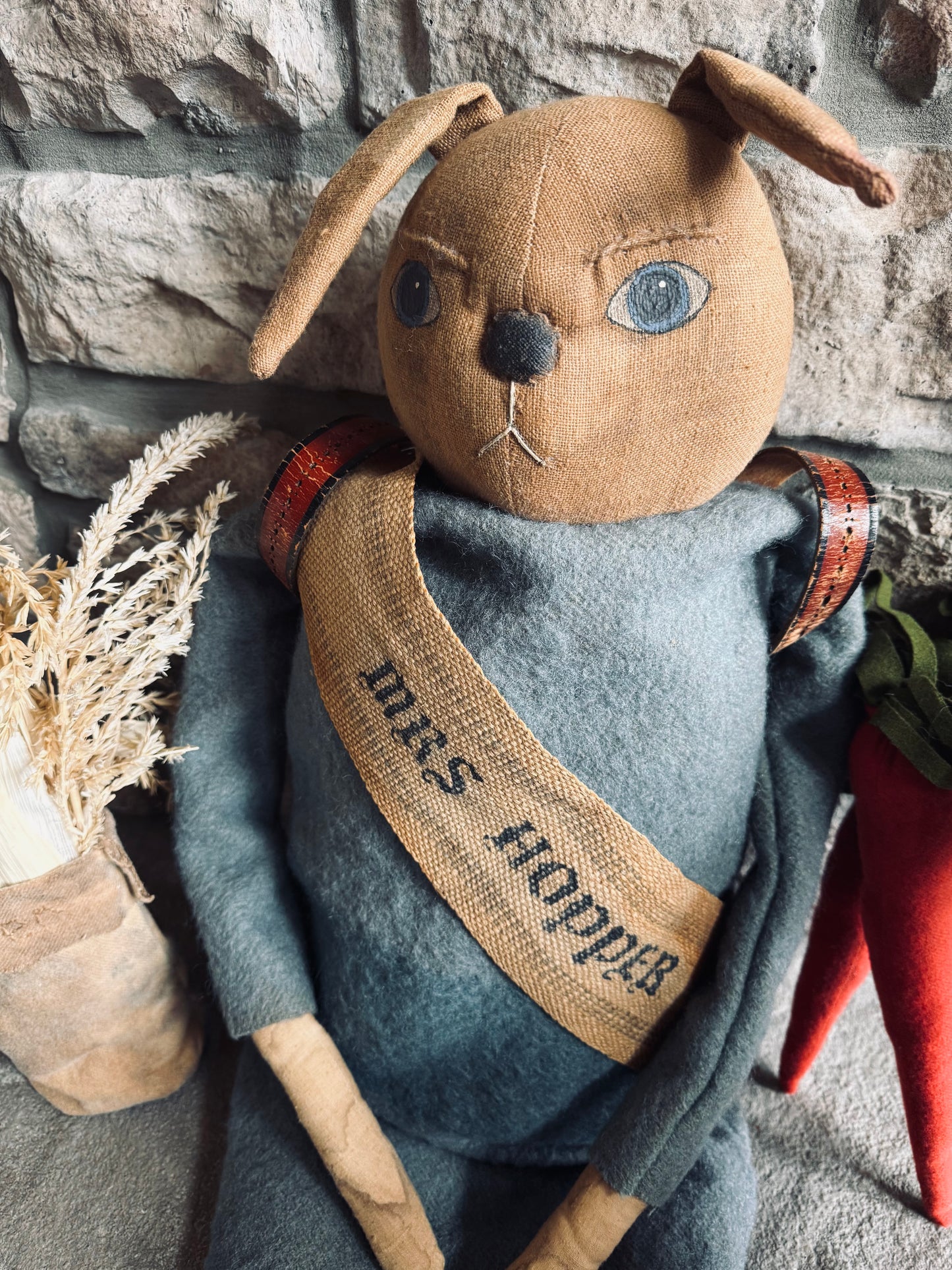 Mrs. Hopper Rabbit Doll