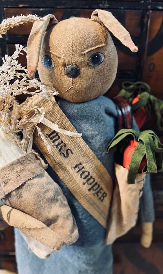 Mrs. Hopper Rabbit Doll