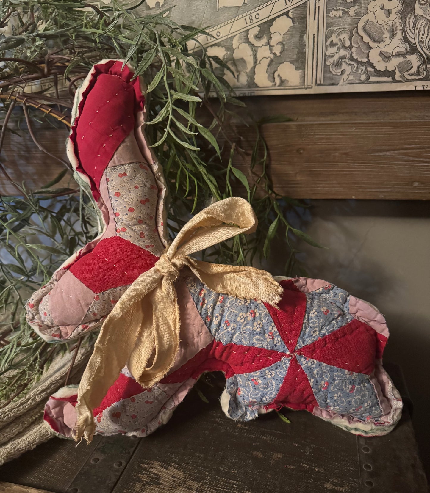 Vintage Quilt Rabbit