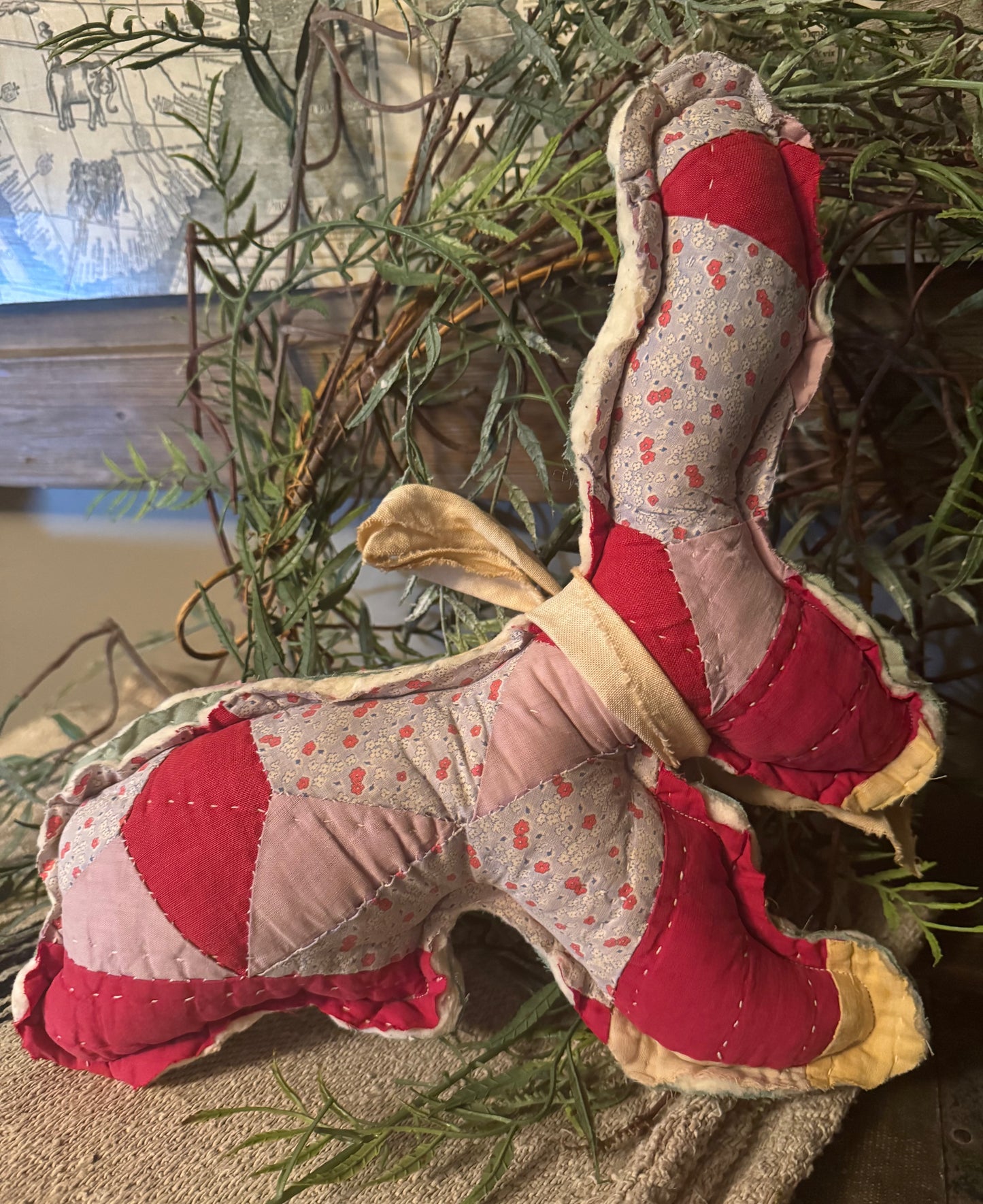 Vintage Quilt Rabbit